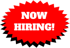 NOW  HIRING!